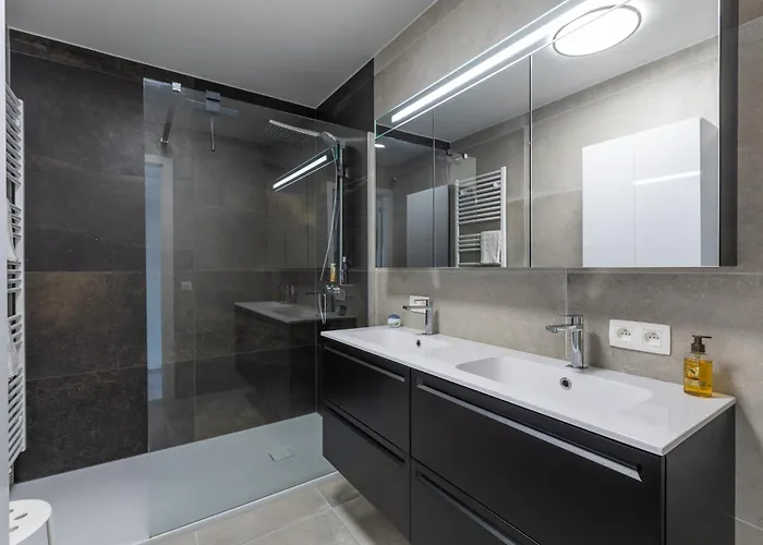 Lecomte - Rose D'ivry-3 Bedroom W Free Parking Garage - Large Terrace - Quiet Area & Walking Distance From The Sea! 223 * Oostende